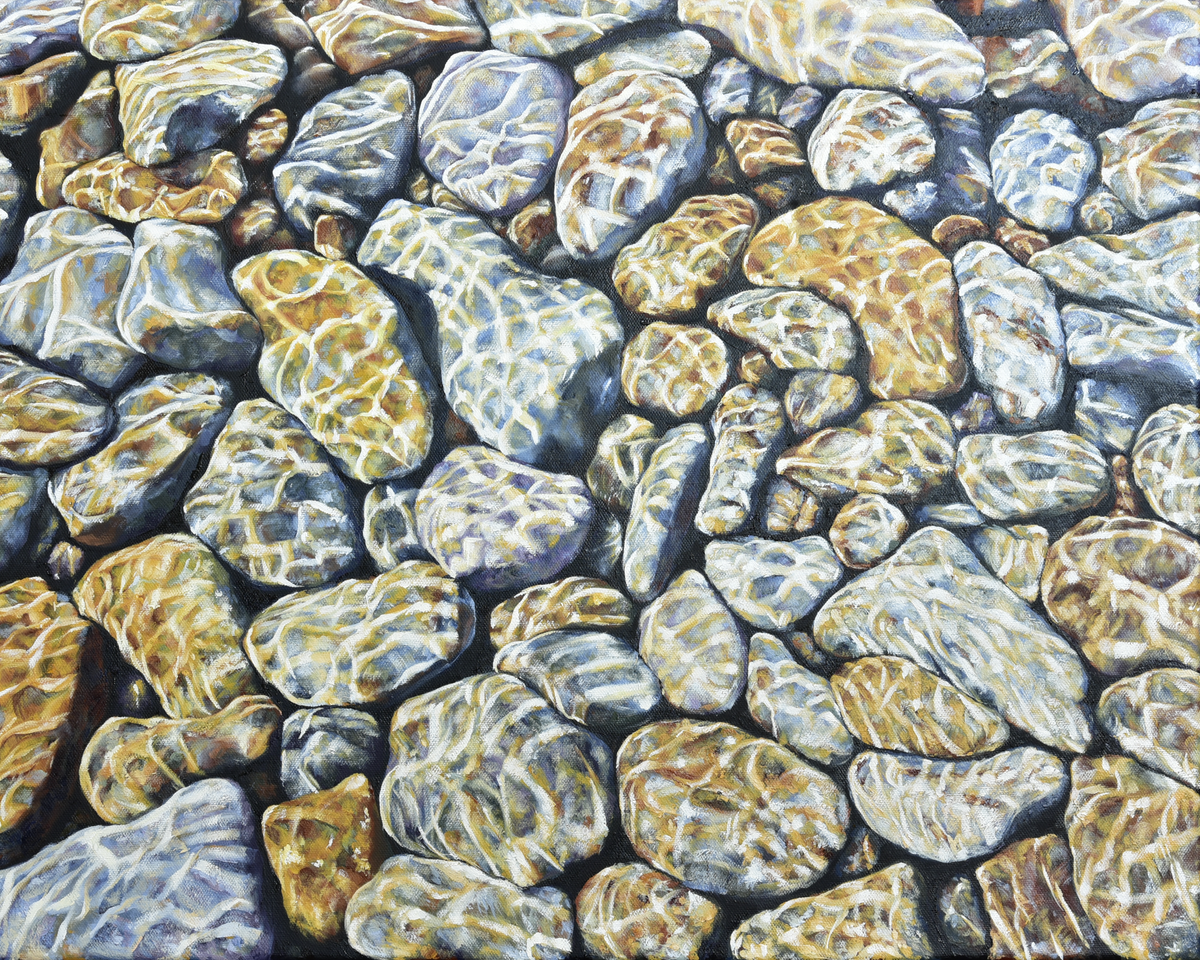 Light Breaks  16" x 24"  oil on canvas